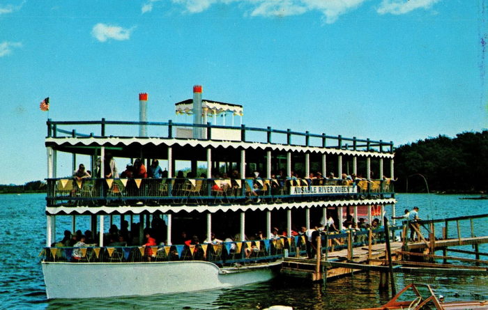 AuSable River Queen - Postcard (newer photo)